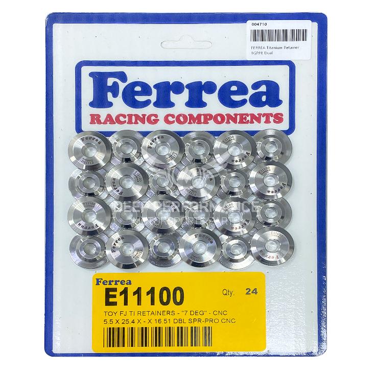 Ferrea Titanium Retainer 1GRFE Dual, Set of 24