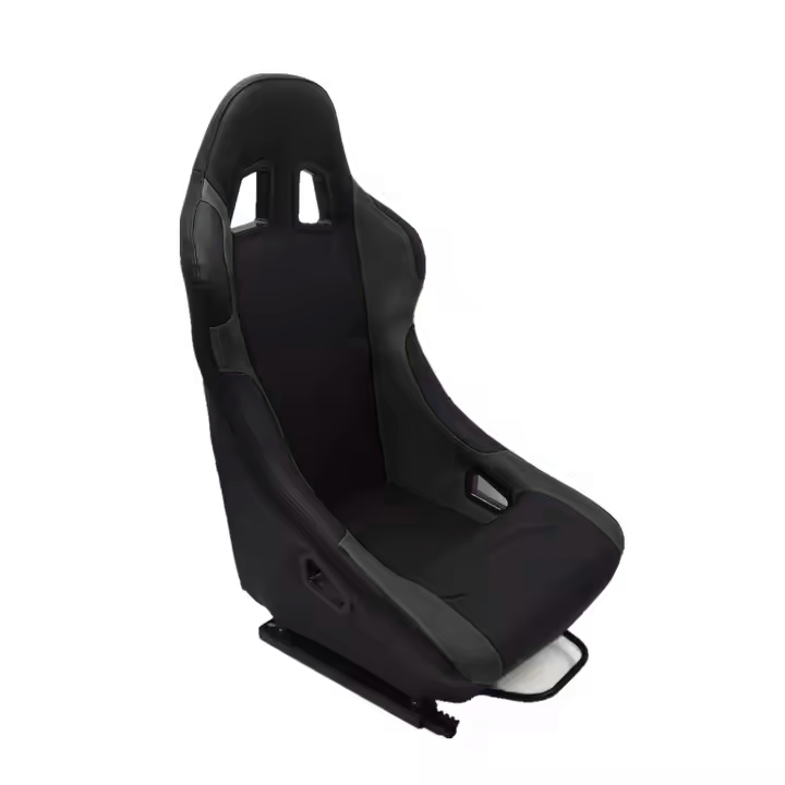 Fixed Racing Seat 1015 - Fabric Black/Black, Each