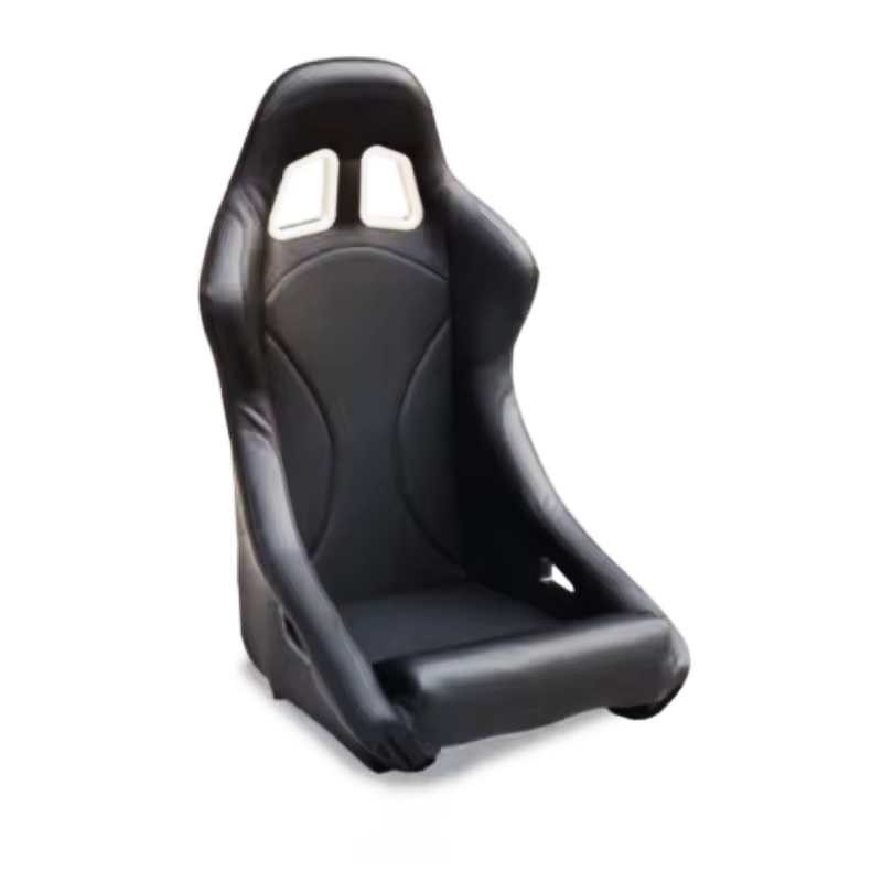 Fixed Racing Seat 1028 - Fabric Black/Black, Each