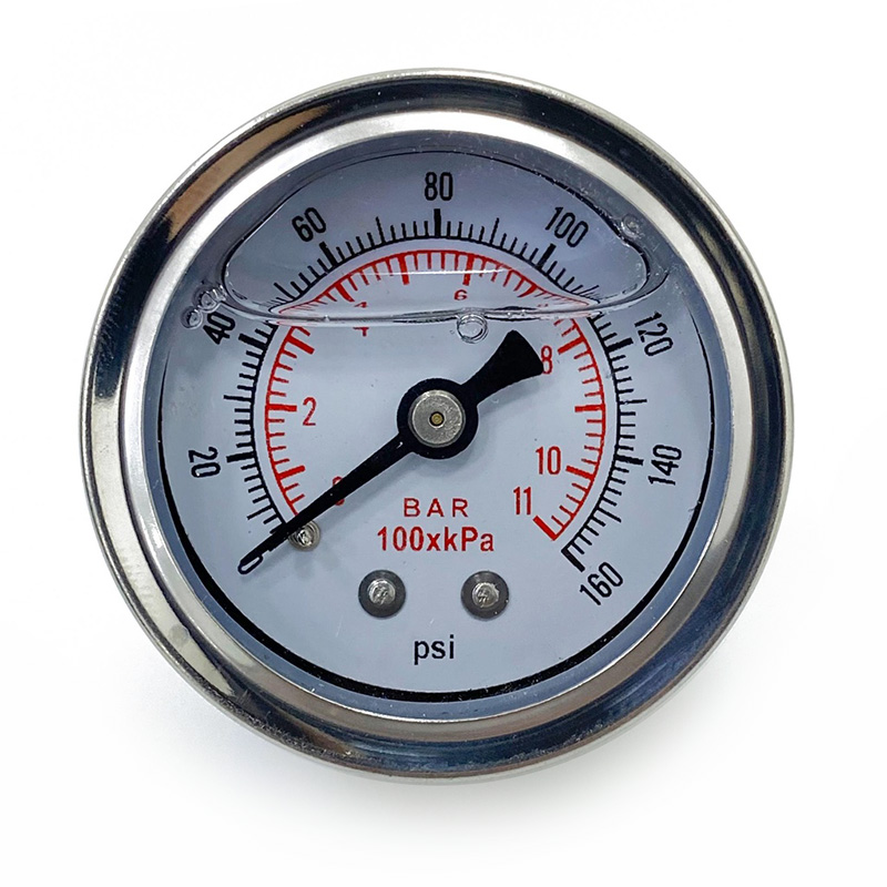 Fuel Pressure Gauge - White