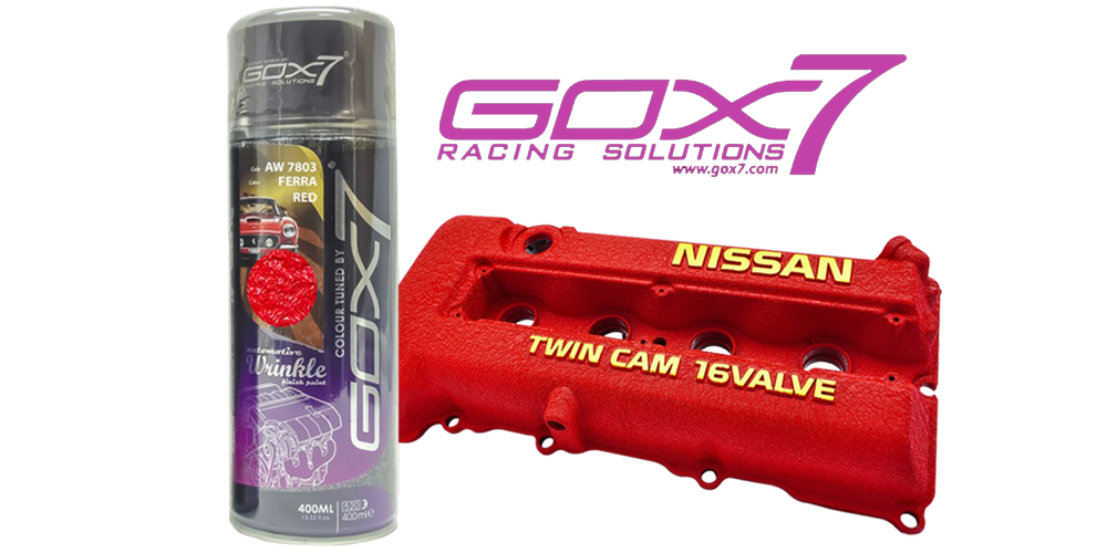 Gox7 Wrinkle Finish Ferra Red