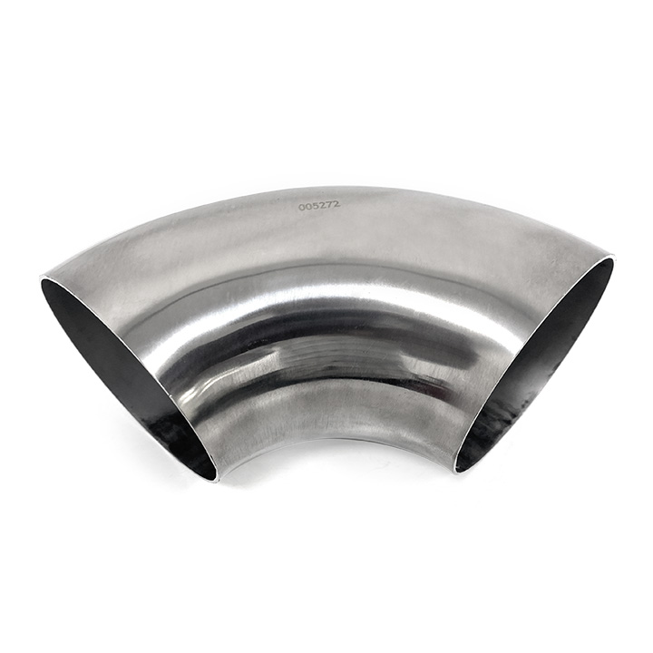 HF Stainless Steel Pipe 3.5" Elbow 90D