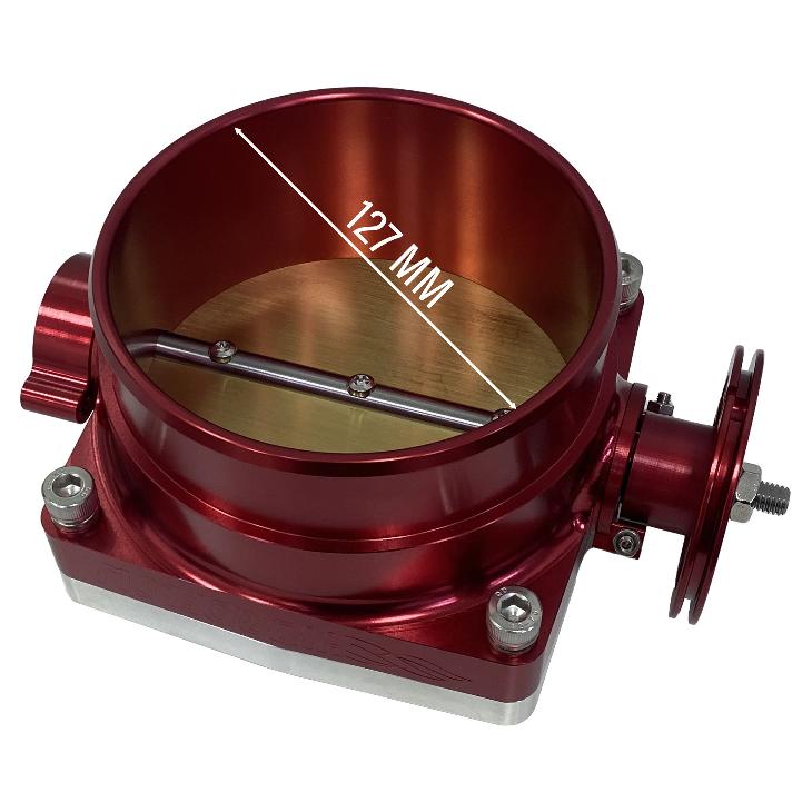 HF Throttle Body 127mm Red