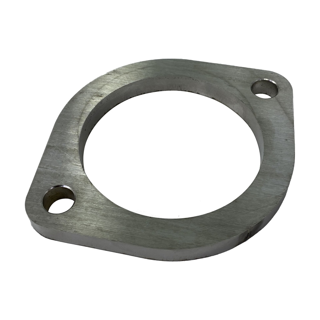 Header SS Flange 3" 10mm - 2 Bolts