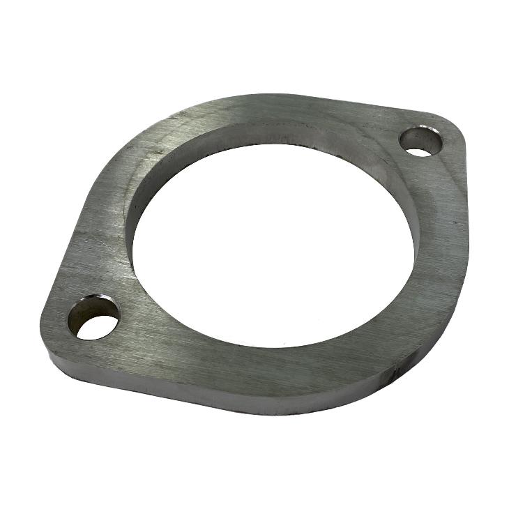 Header SS Flange 3.5" 10mm - 2 Bolts