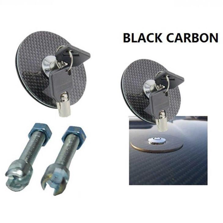 Hood Pins Kit Black