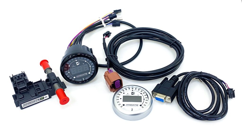Innovate MTX-D: Ethanol Content % & Fuel Temp Gauge w/ Sensor