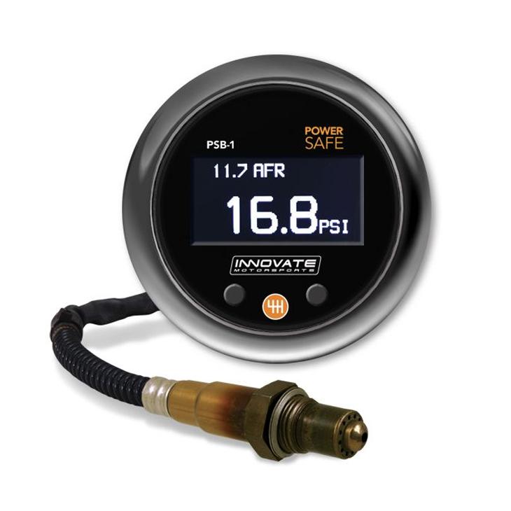 Innovate PSB-1: PowerSafe Boost & Air/Fuel Ratio Gauge Kit