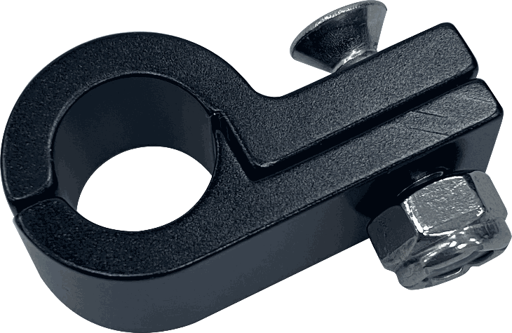 Line Clamp AN4 Black
