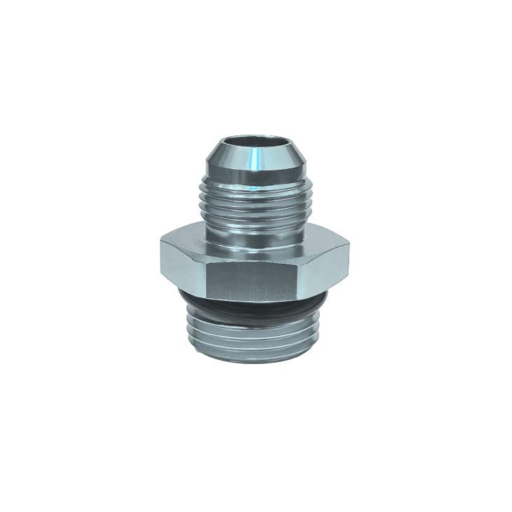 Male Adapter AN10-AN12 Silver