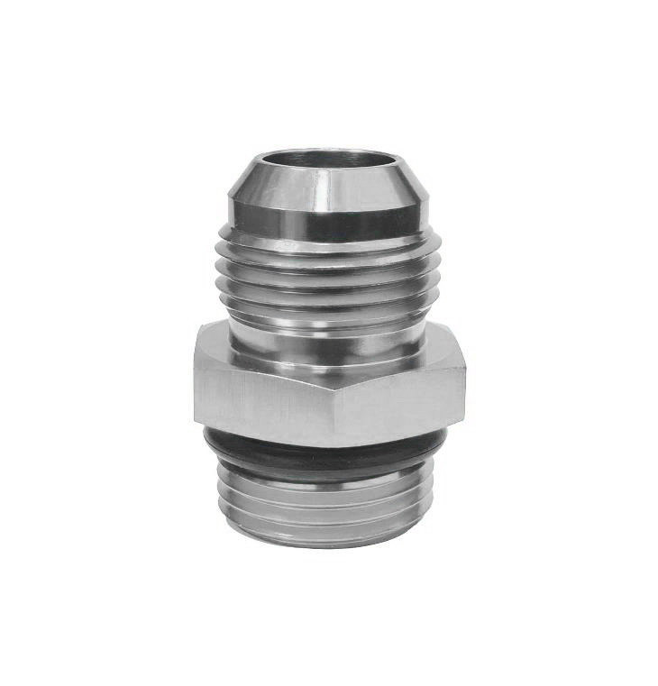 Male Adapter AN12 Silver