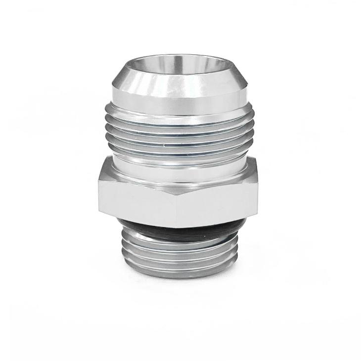 Male Adapter AN16-AN12 Silver
