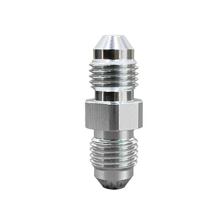 Male Union Adapter AN3 Silver