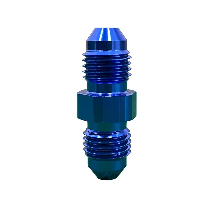 Male Union Adapter AN4 Blue