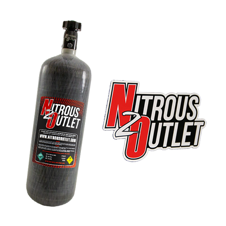 Nitrous Outlet 12lb Carbon Bottle