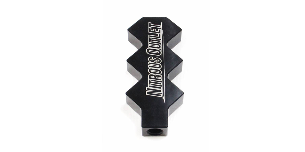 Nitrous Outlet 6-Way Stacked Y Block