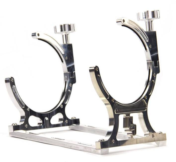Nitrous Outlet Single Tall Billet Base10lb/15lb Bracket