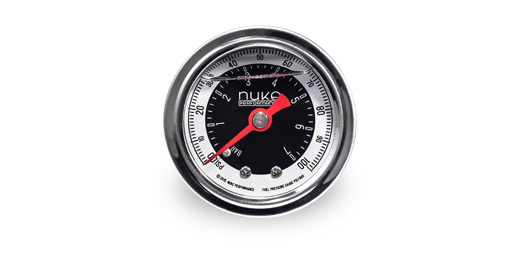 Nuke Fuel Pressure Gauge 7 Bar/100 PSI