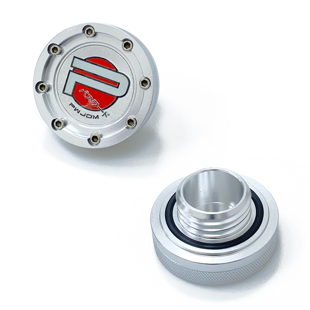 Oil Cap Nissan - PWJDM Silver