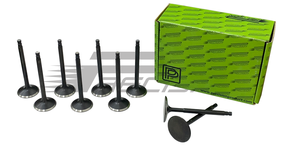 PP Valve Kit TB48 +1.5mm, Intake & Exhaust, Set