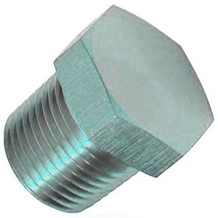 Plug 1/4NPT Silver