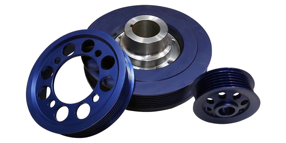 Pulley B 2JZ Blue