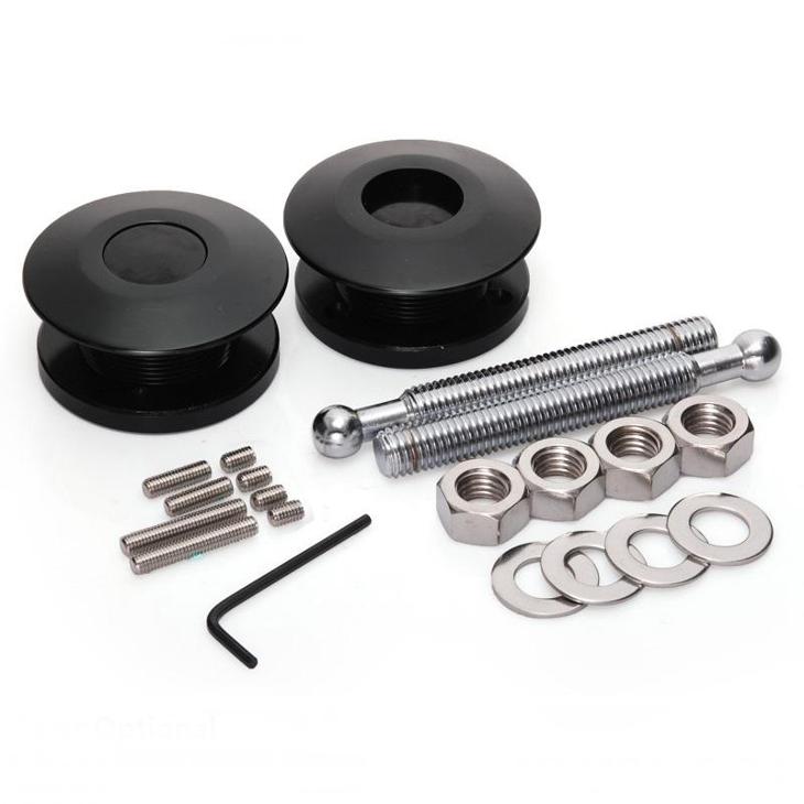 Quick Latch Fastener Black