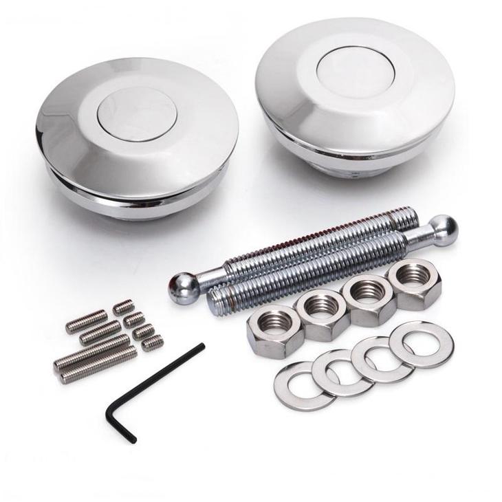 Quick Latch Fastener Silver