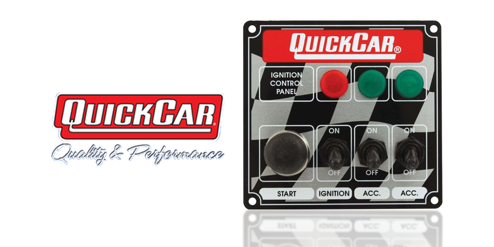 QuickCar 1 Switch & 1 Button w/ Light 50-052