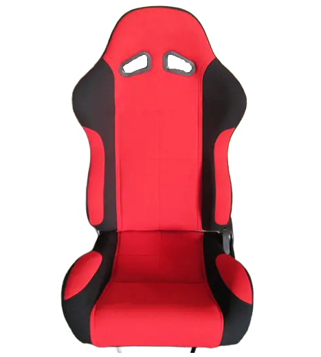 Racing Seat 1006 - Fabric Red/Black, Each