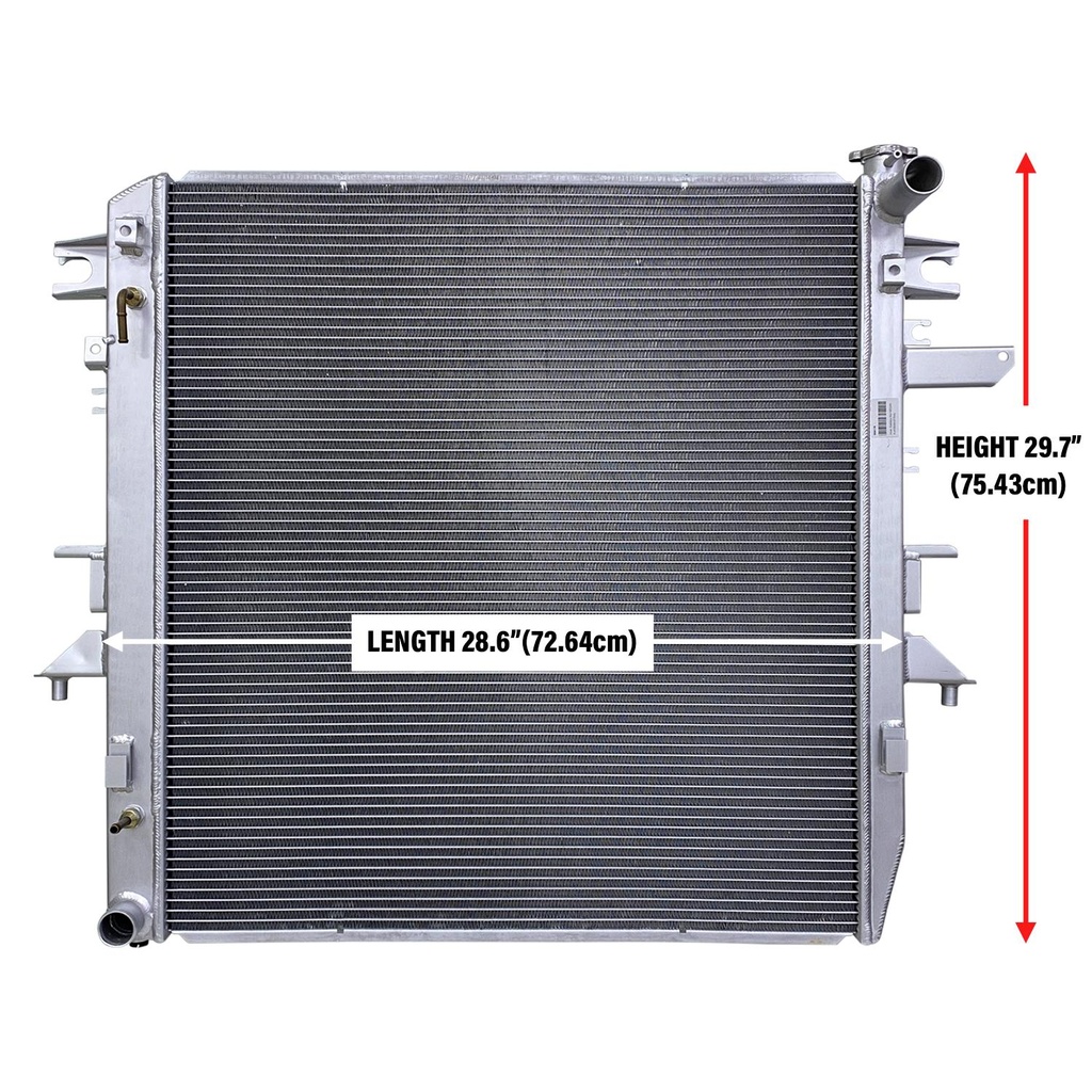 Radiator Nissan Patrol Y62 Aluminum