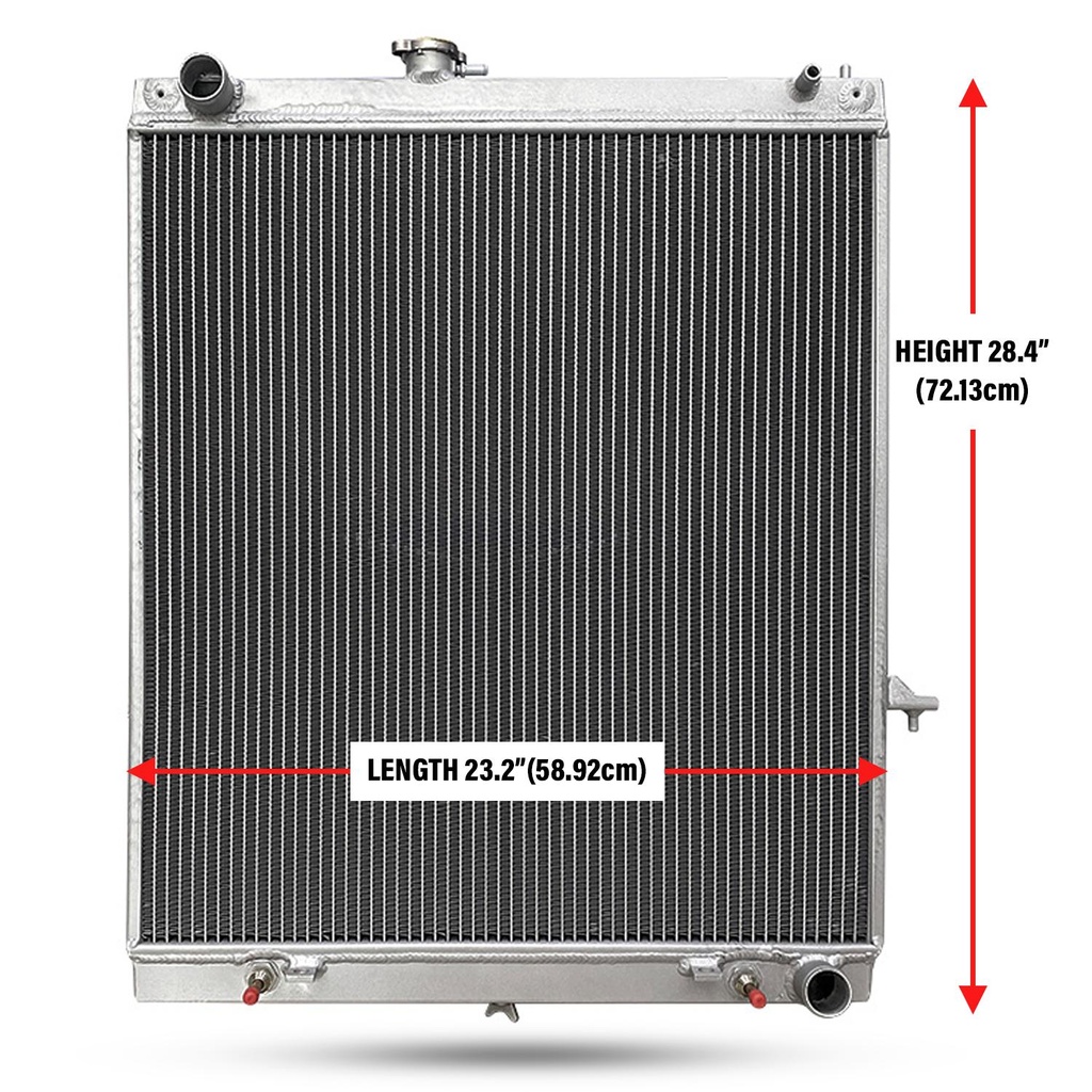 Radiator Nissan-Safari TB48 Aluminum