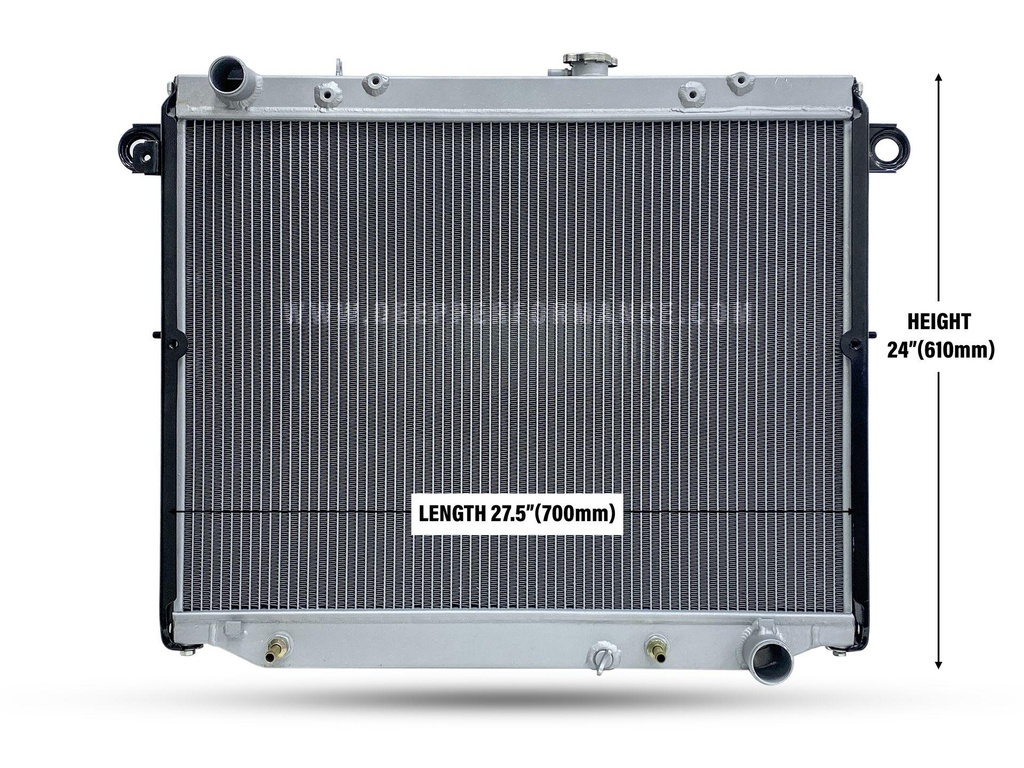 Radiator Toyota Land Cruiser 1FZ Aluminum