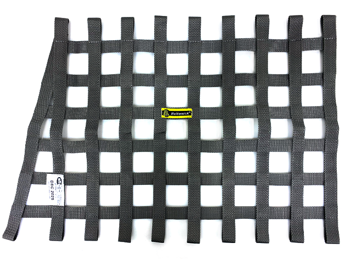 SFI Angle Front Net, Size: 18" x 26" Silver