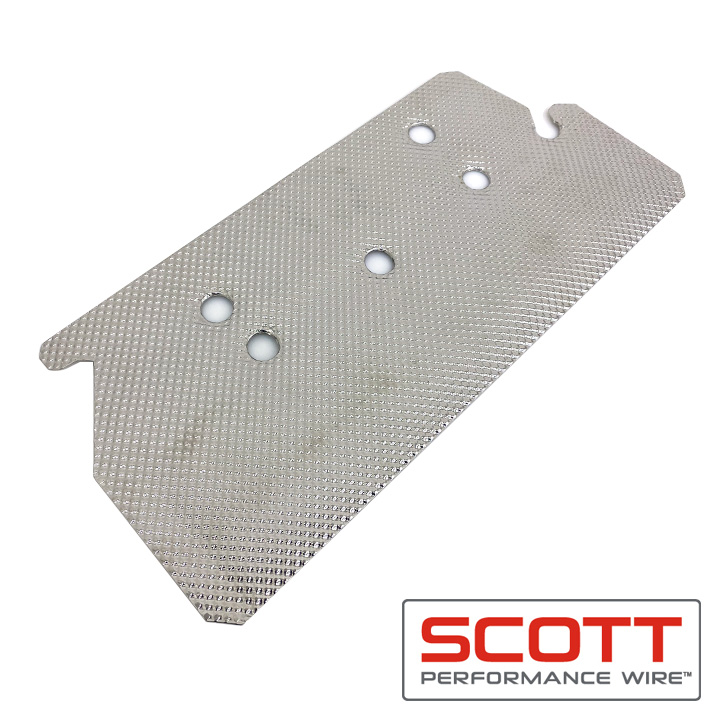 Scott LS Valve Cover Shield Silver Extended