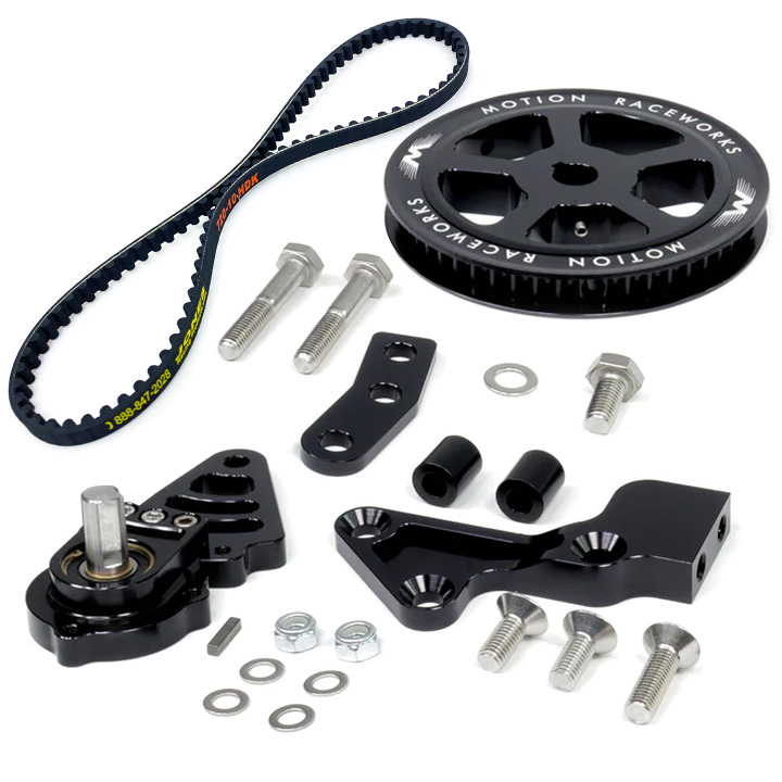 Side Belt Drive LS Mechanical Fuel Pump Bracket F-Body Spacing