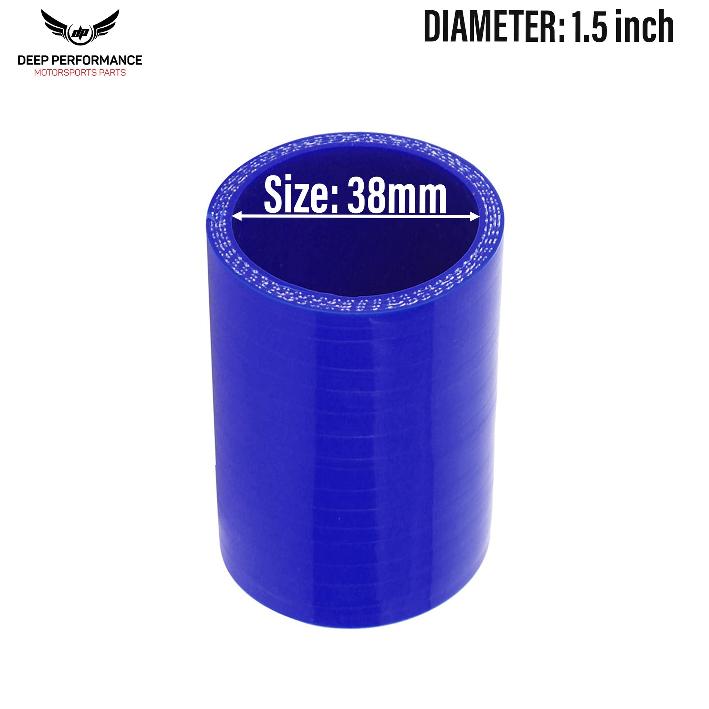 Silicon Hose ST 1.5" Blue