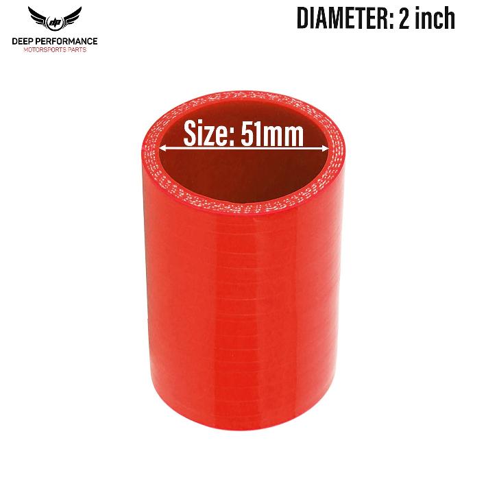 Silicon Hose ST 2" Red
