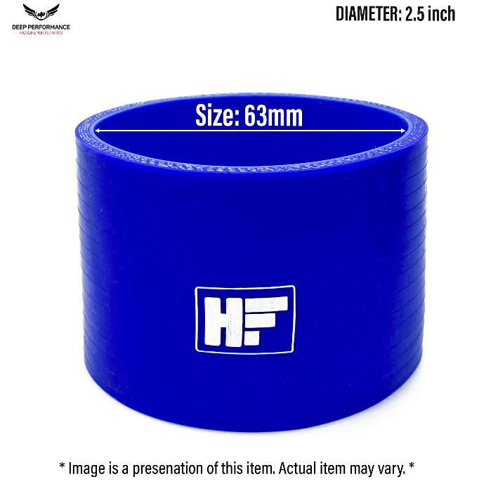 Silicon Hose ST 2.5" Blue