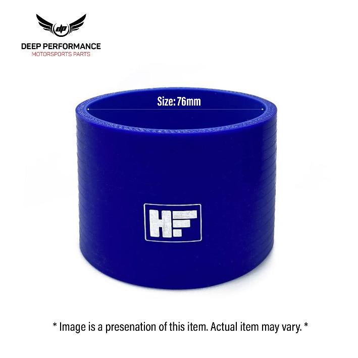 Silicon Hose ST 3" Blue