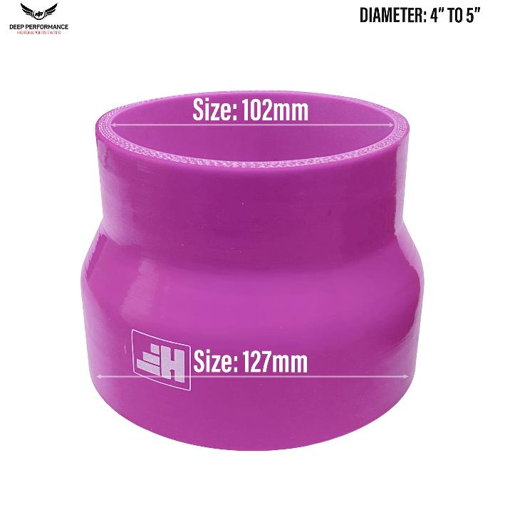 Silicon Hose ST 4"-5" Purple