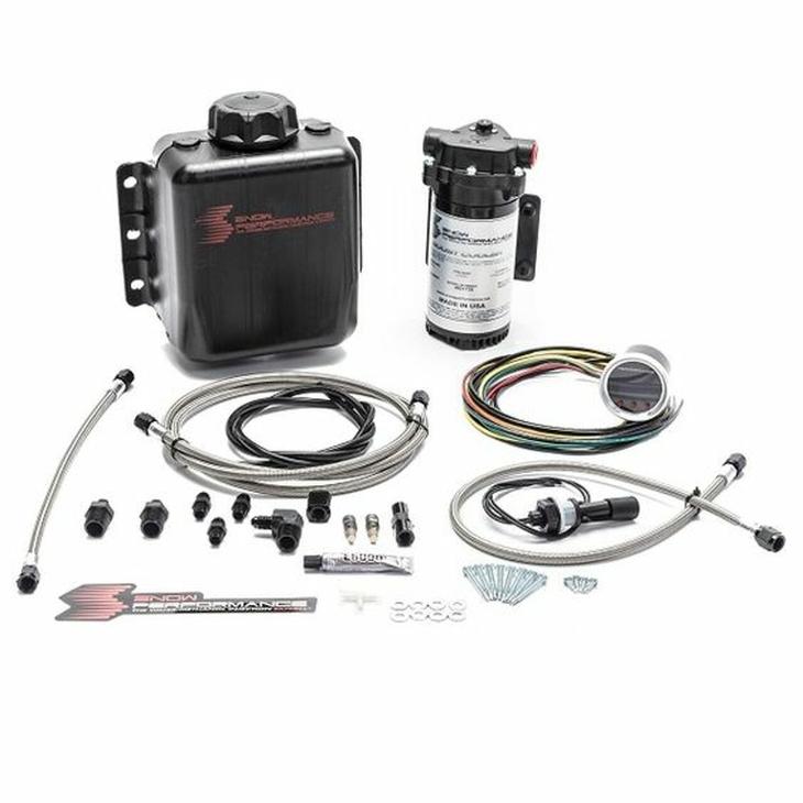 Snow Water/Methanol Kit Stage 2.5 FI SS Braided