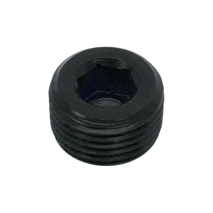 Socket Plug 3/8NPT Black