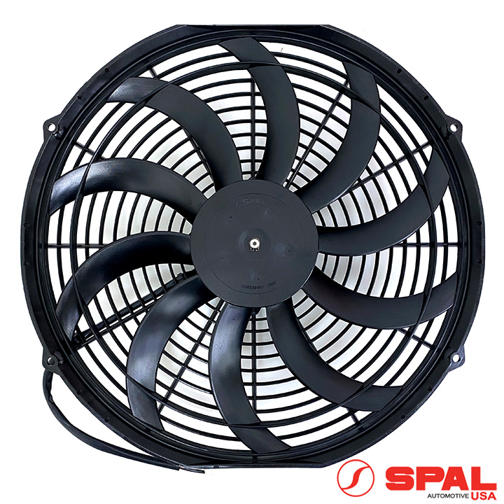 Spal Fan 12" Pusher High Performance Curved Blades 12V 1292 CFM