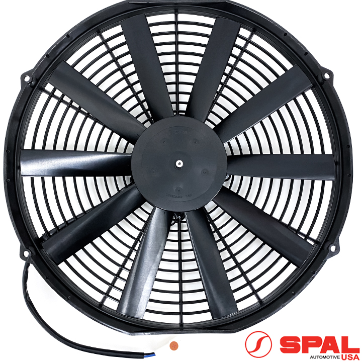 Spal Fan 16" Puller High Performance Straight Blades 12V 1956 CFM
