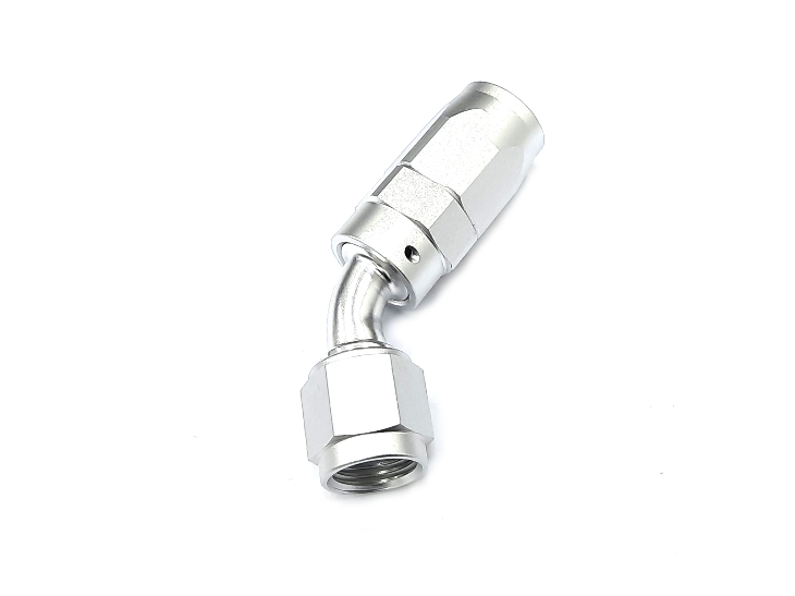 Swivel 45D AN8 Silver