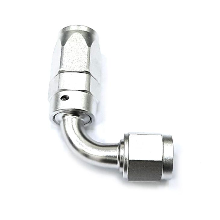 Swivel 90D AN10 Silver