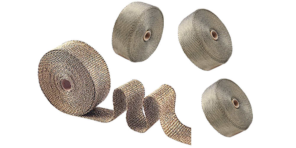 Titanium Exhaust Wrap 2" 15m, Each