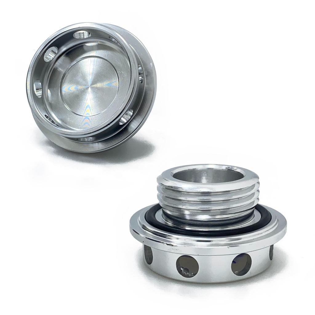 Toyota Oil Cap Silver