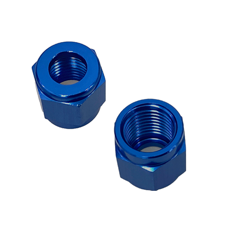 Tube Nuts AN10 Blue